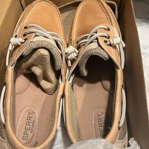 Women’s sperry rosefish/linen/oat size 9